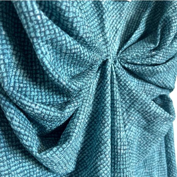 NWT Michael Kors Twist Chain Strap Camisole Dress, Blue, Women's Large - Picture 3 of 7